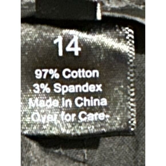 The Limited Women’s Capri Pants Black Size 14 Stretch - Picture 3 of 8